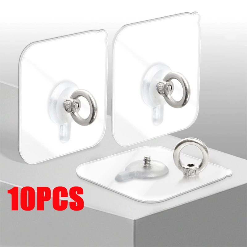Terracotta Pot - 4/10PCS Self Adhesive Ceiling Hooks Heavy