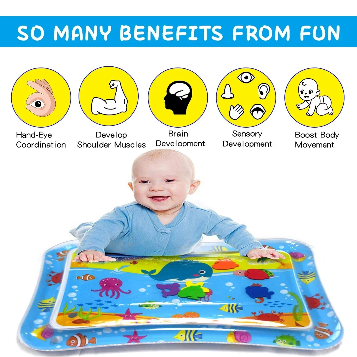 Summer Inflatable Water Mat PV - огляд і ціна Repotting Mat