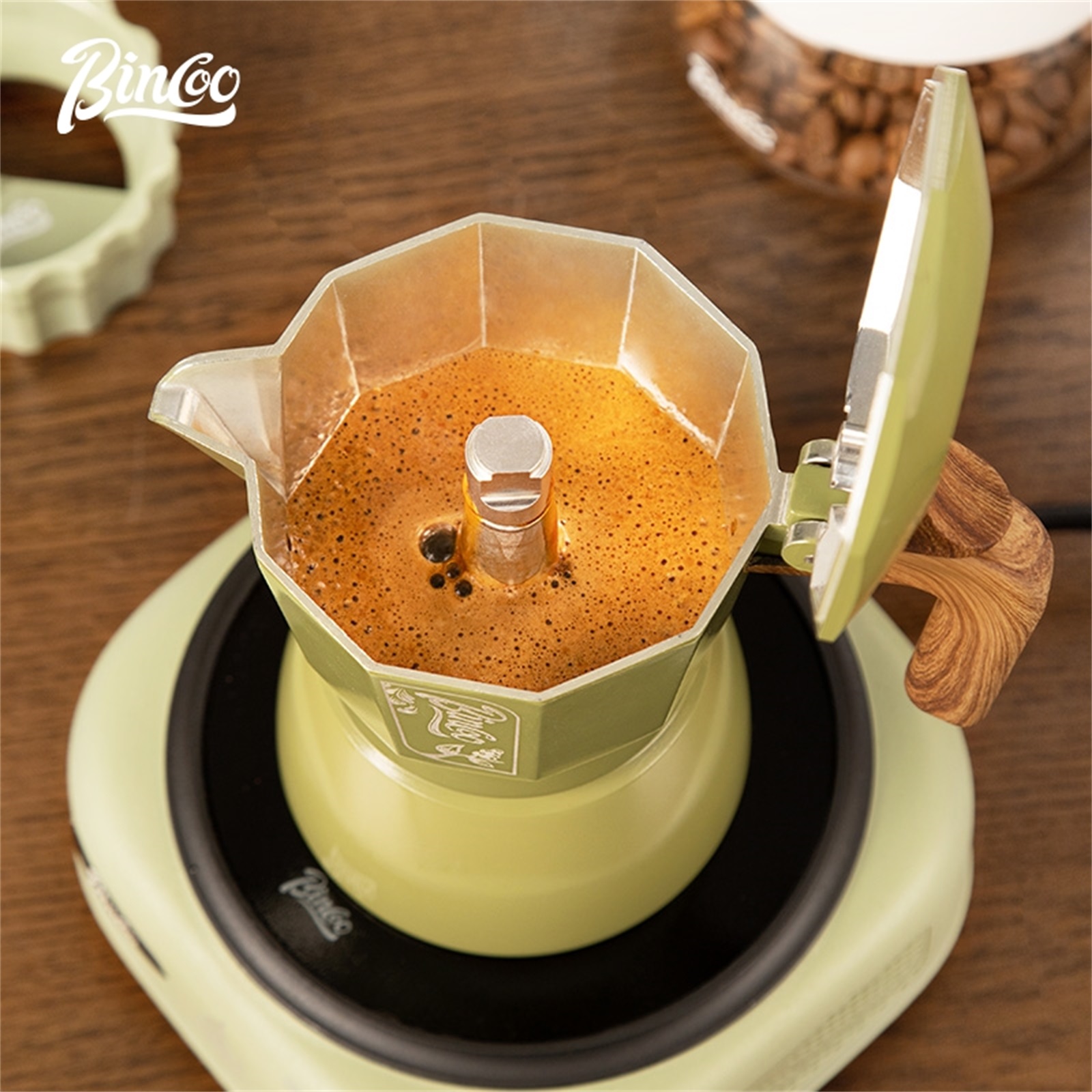 Bincoo Premium Moka Pot Set 6  - огляд і ціна Pothos