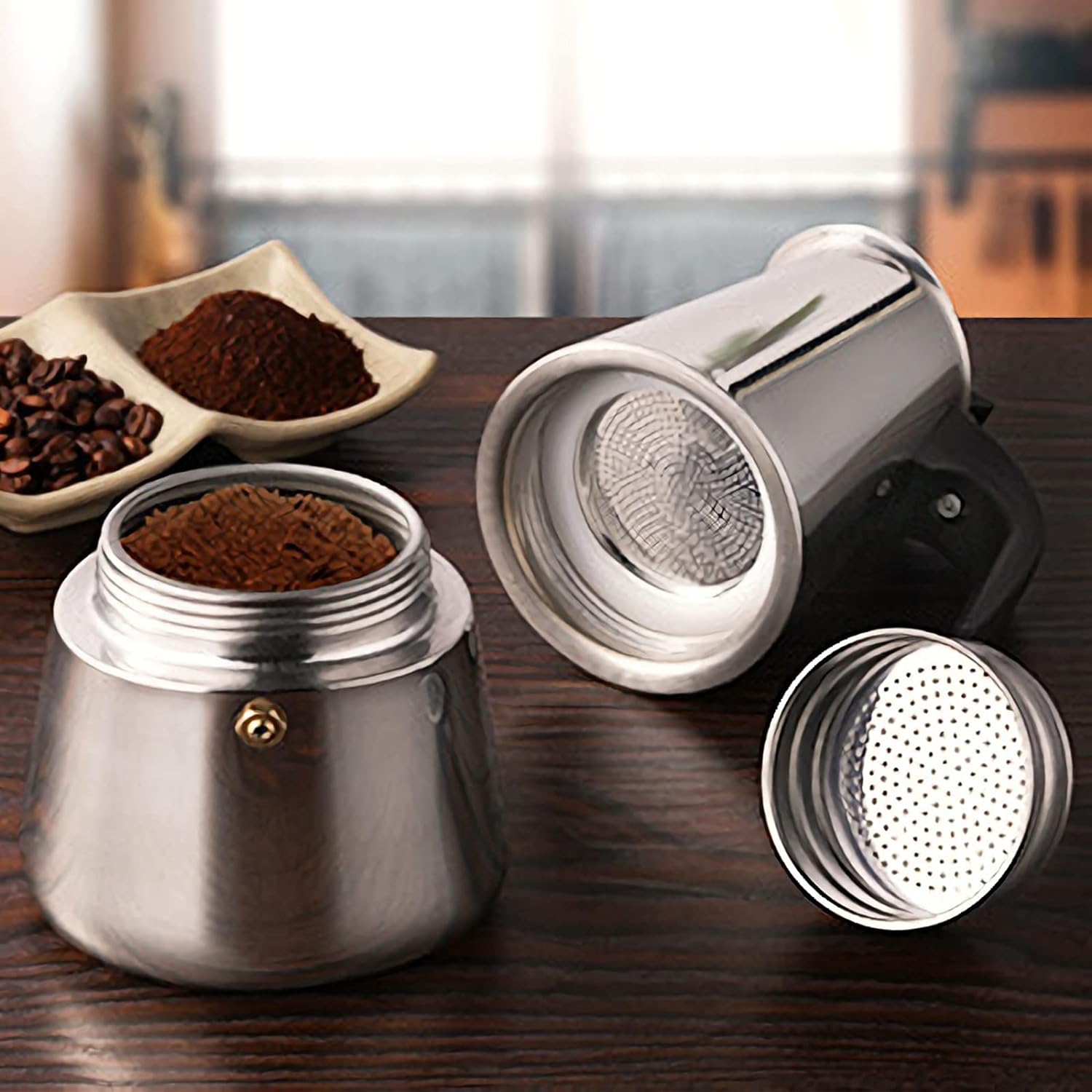 4/6/9 Cups Moka Pot Caffe Mach - огляд і ціна Pothos