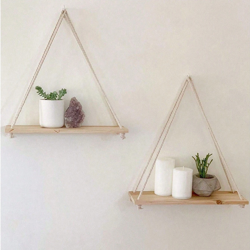 Wooden Swing Hanging Hemp Rope - огляд і ціна Terracotta Pot