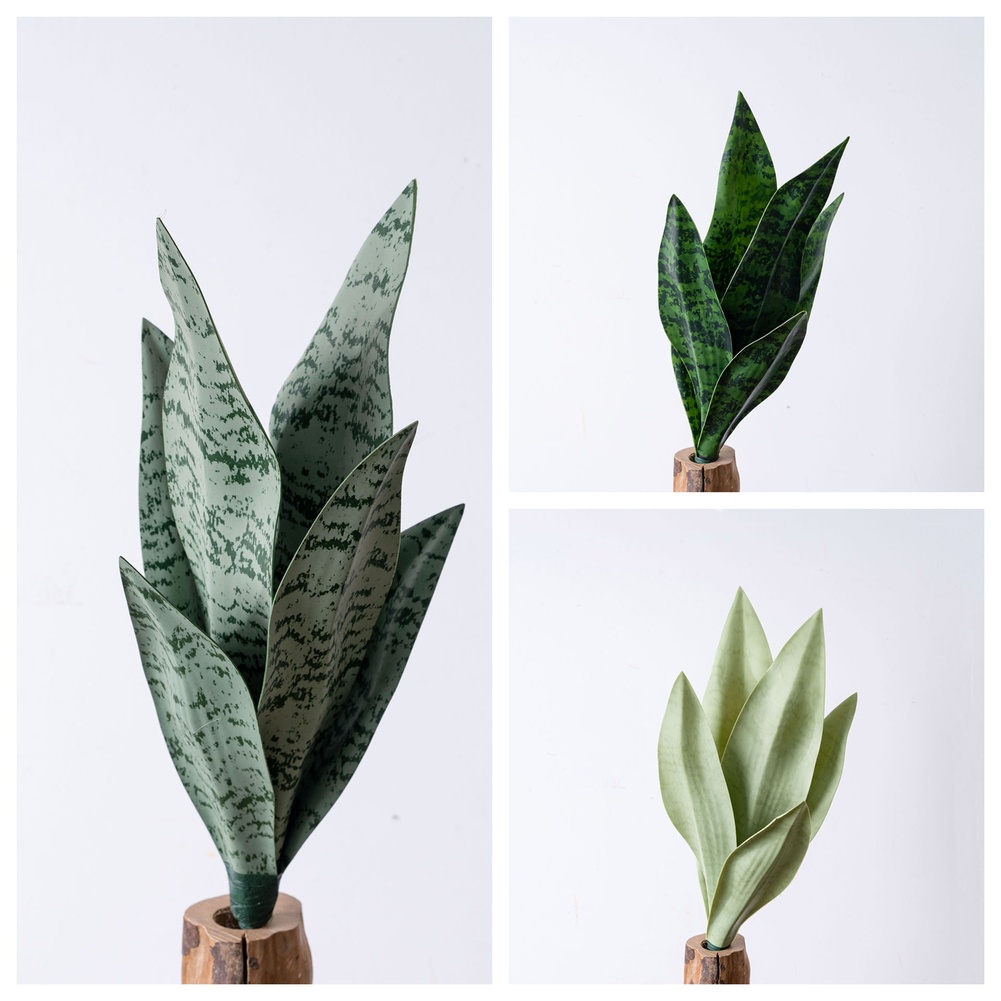 Artificial PVC Snake Plant Fak - огляд і ціна Snake Plant