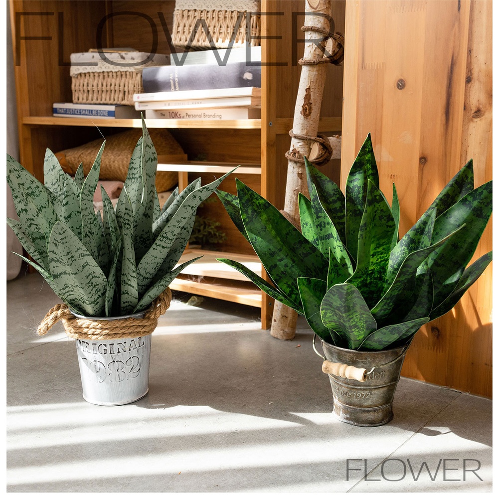 Artificial PVC Snake Plant Fak - огляд і ціна Snake Plant