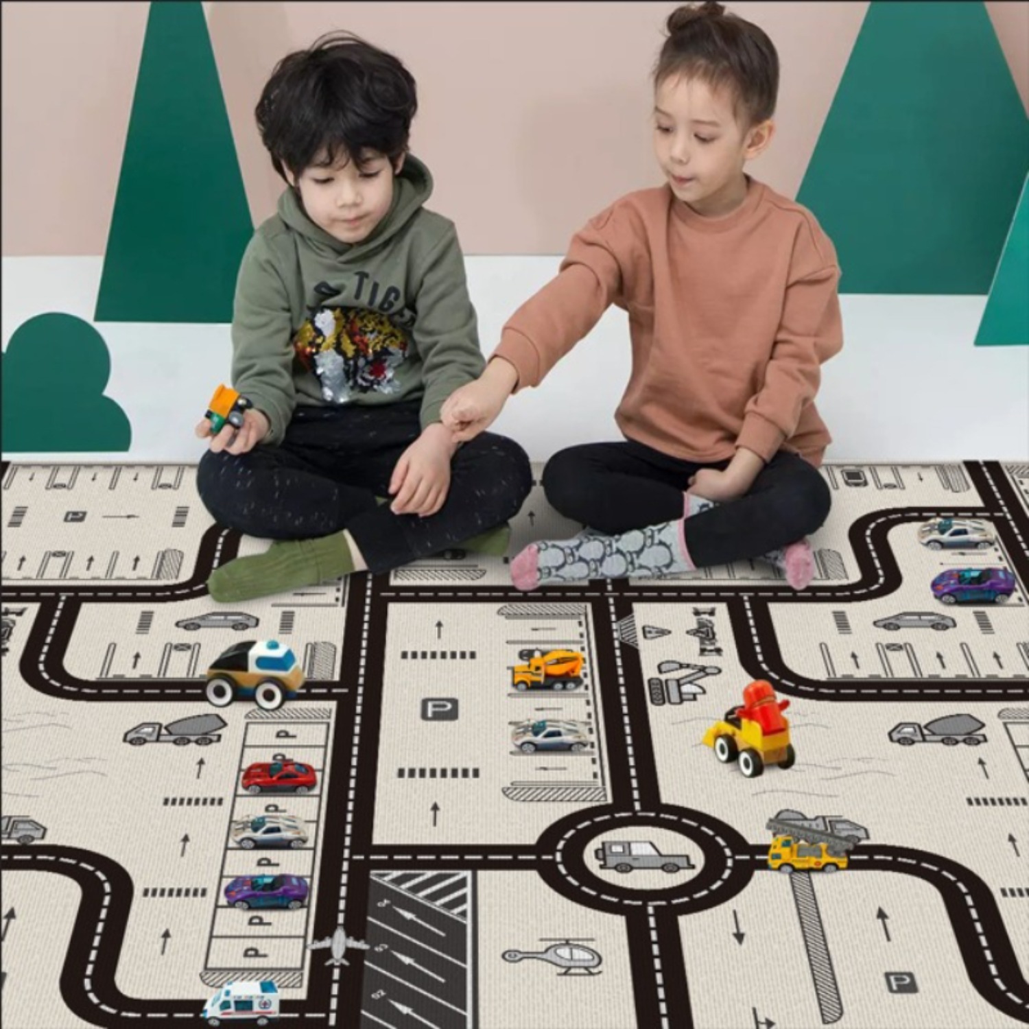 Foldable Baby Play Mat Childre - огляд і ціна Repotting Mat